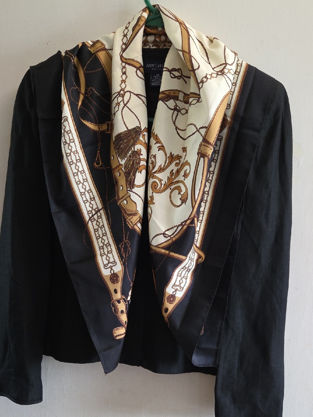 Ann Taylor Black Linen Jacket  Womens 6P